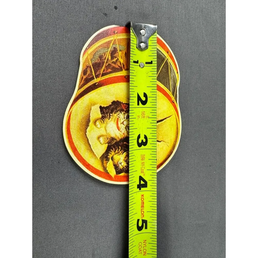 Qty 10 - Vintage 1982 Merrimack Gift Tags Cats In Drum Made In Hong Kong